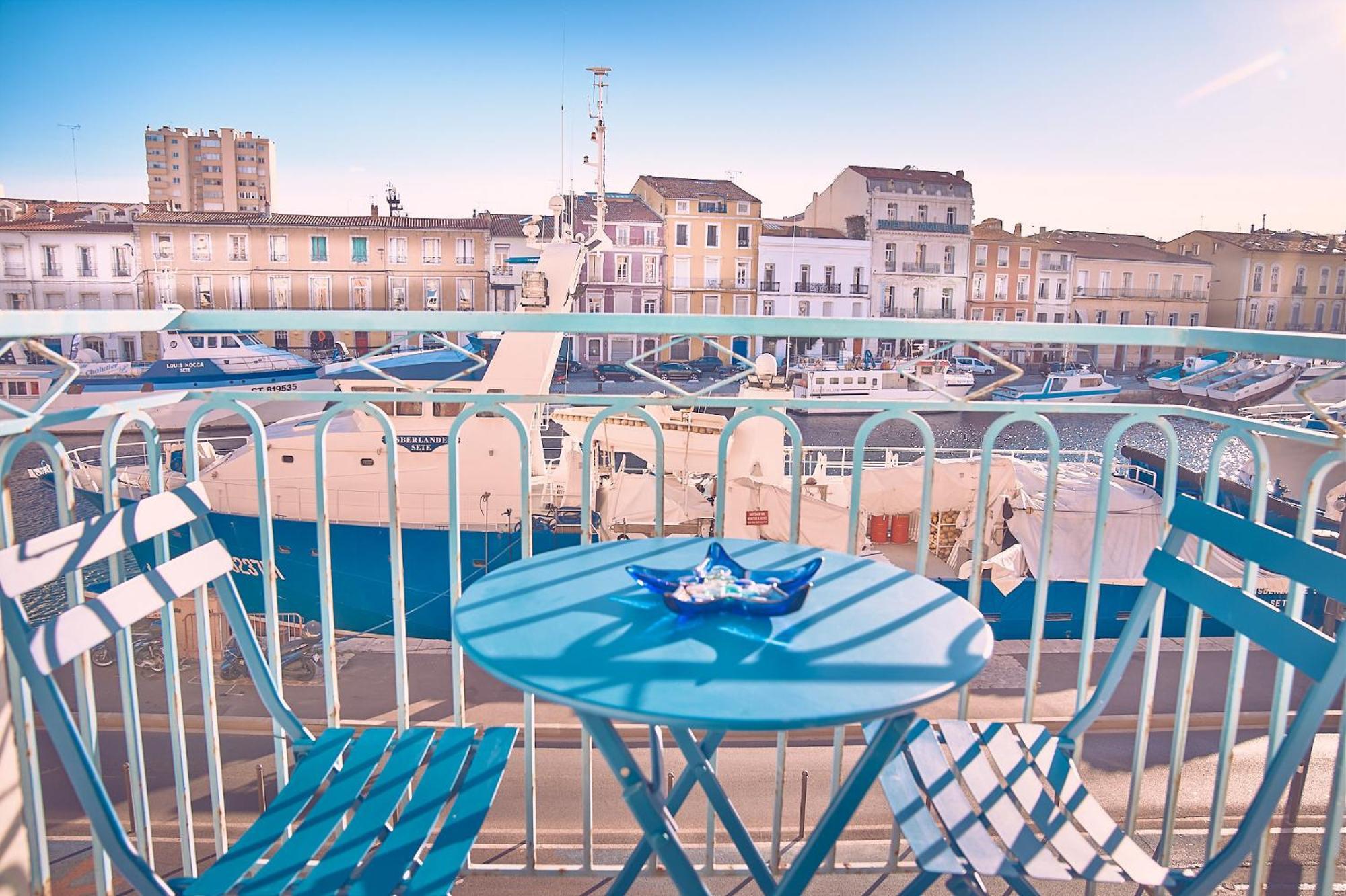 "Mario" Balcons Sur Le Canal Royal, Belle Vue, Climatise Sète Exterior foto